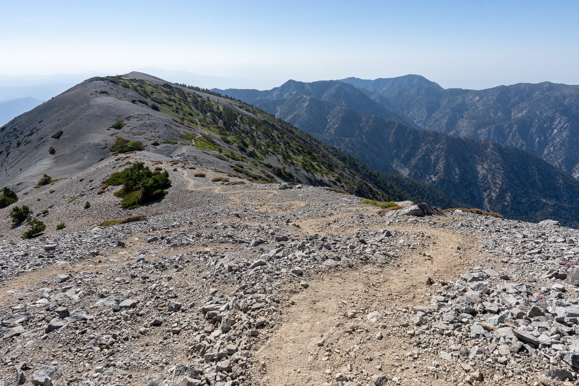 Mount Harwood, Mount Baldy, and West Baldy via Register Ridge